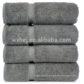 china wholesale 600 gram 100% Cotton 4 Piece Bath Towel, gray